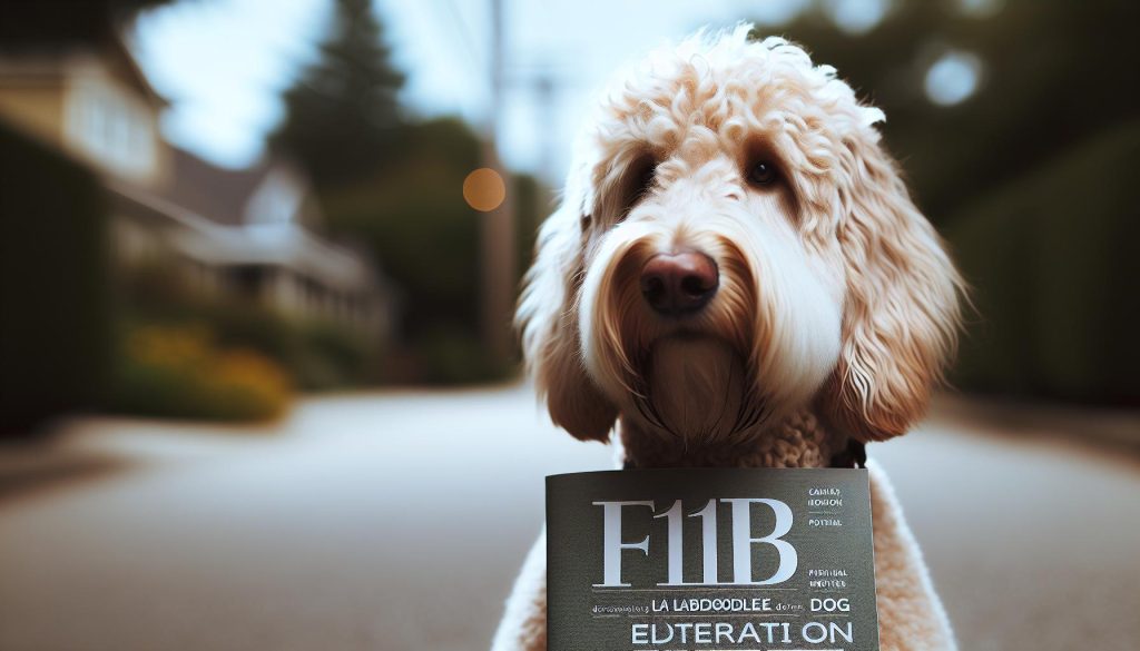 What Does F1B Labradoodle Mean? Generation Explained