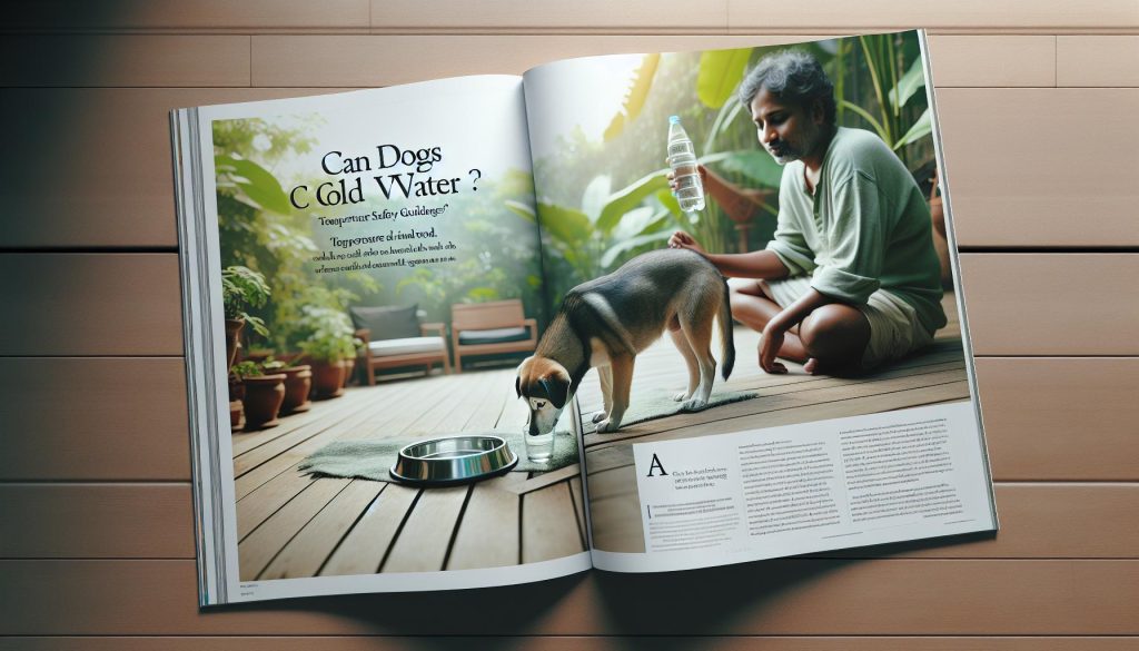 Can Dogs Have Cold Water: Temperature Safety Guidelines