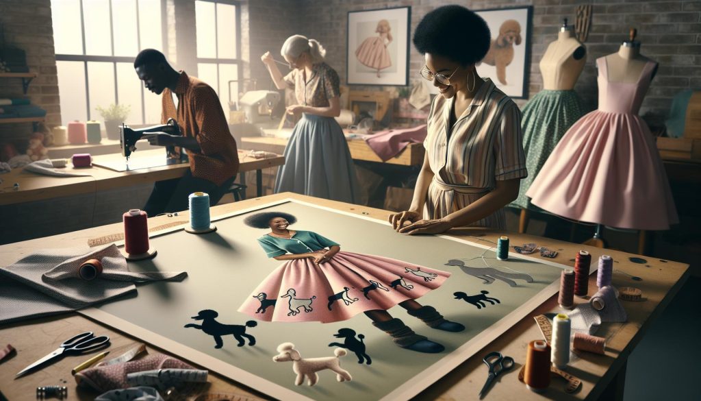 How to Make a Poodle Skirt Easy: Quick Sewing Tutorial