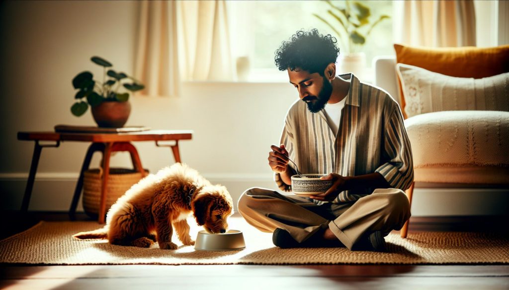 How Much Food Should a Labradoodle Puppy Eat? Feeding Chart 8 How Much Food Should a Labradoodle Puppy Eat? Feeding Chart