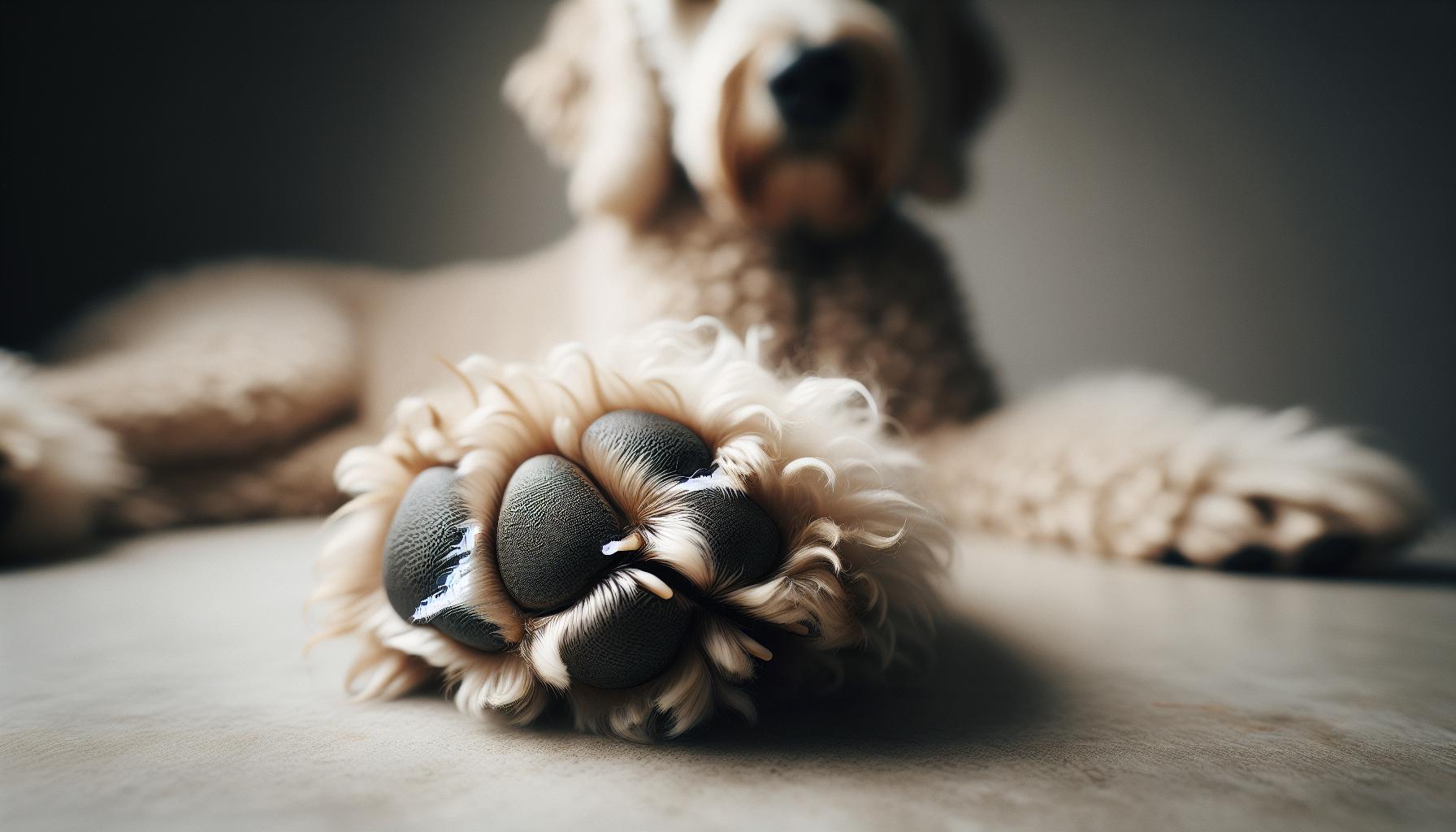 The Anatomy of a Labradoodle's Paw