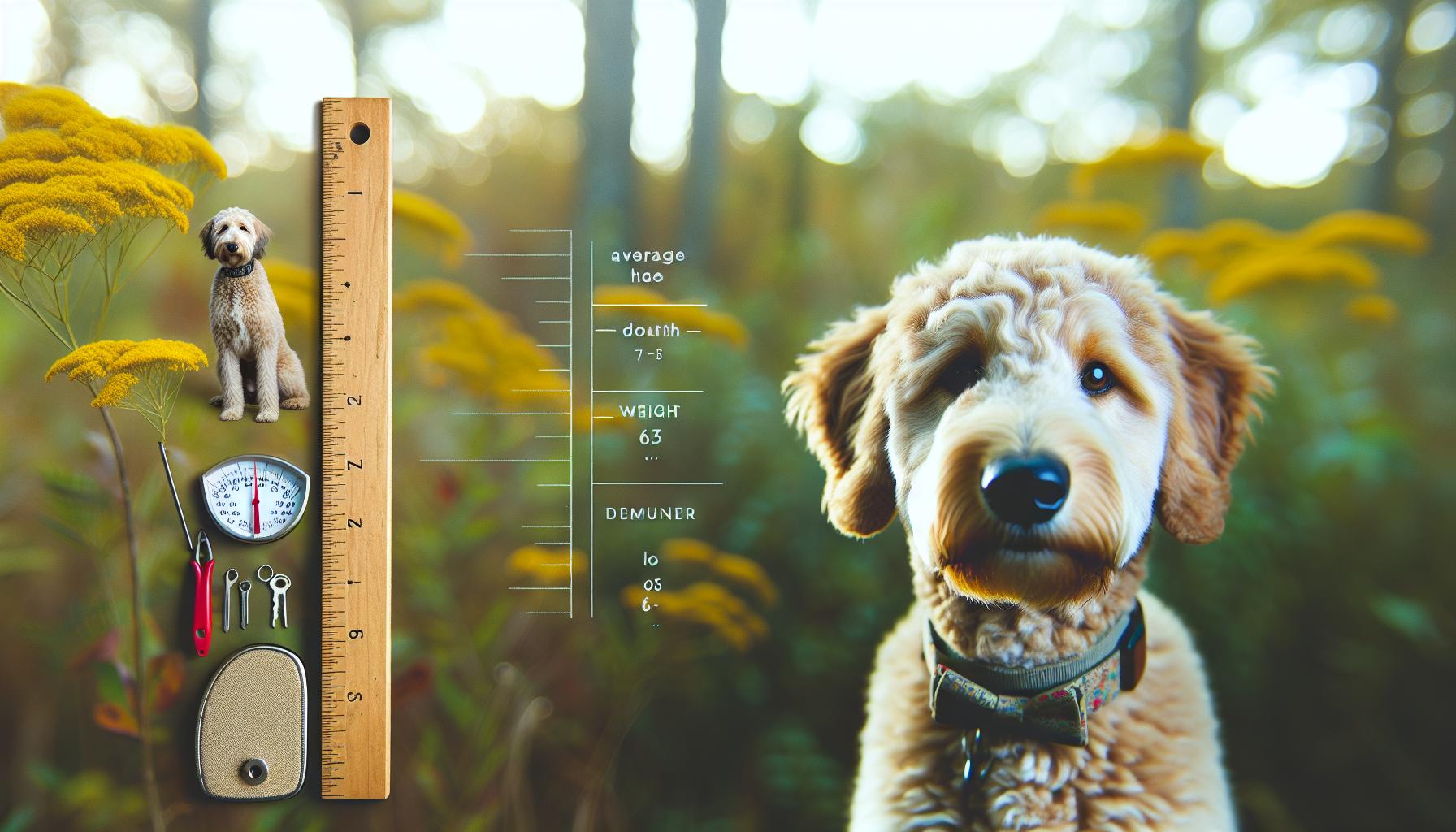 Average Height and Weight of Standard Labradoodles