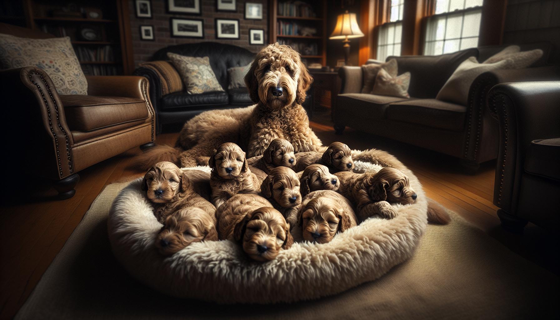 Average Litter Size for Labradoodles