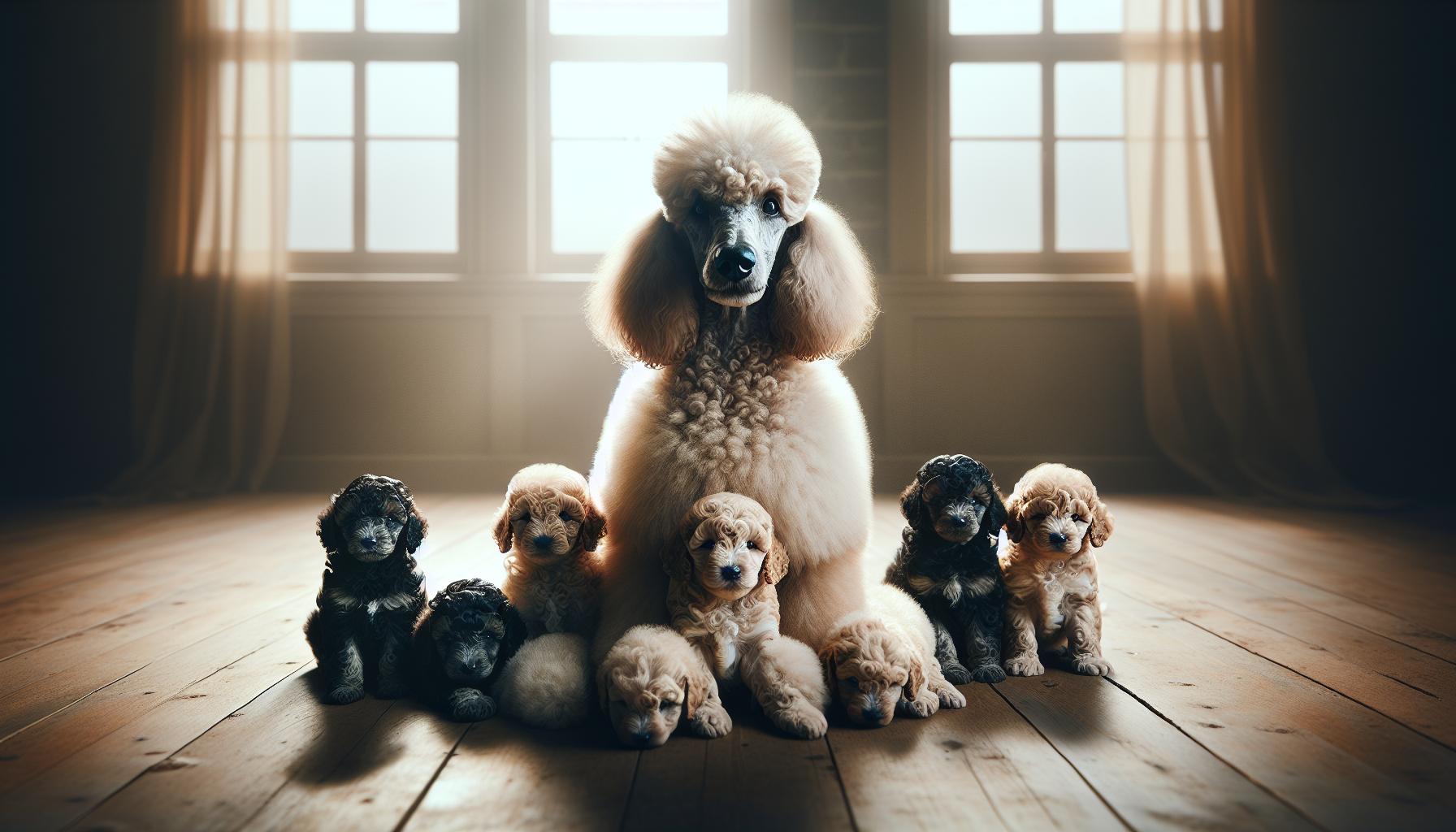 Average Litter Size for Standard Poodles