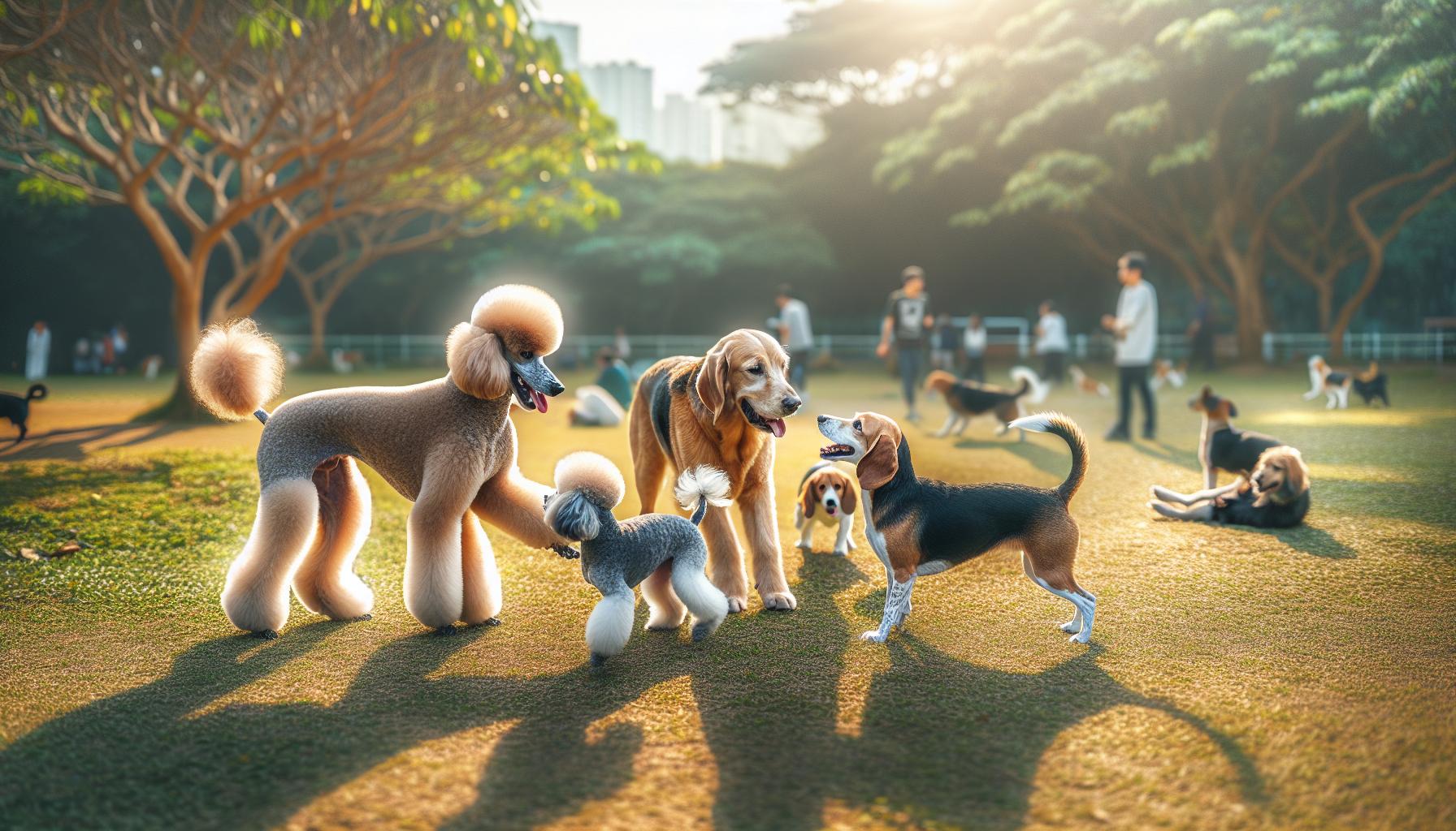 Best Practices for Socializing Poodles with Other Dogs