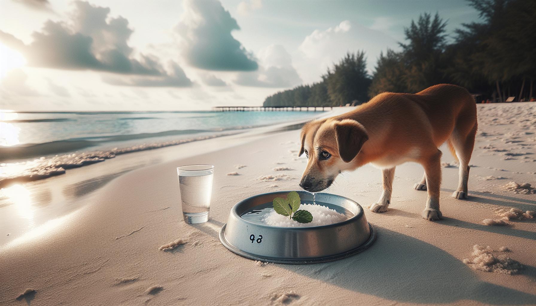 Can Dogs Safely Drink Salt Water?