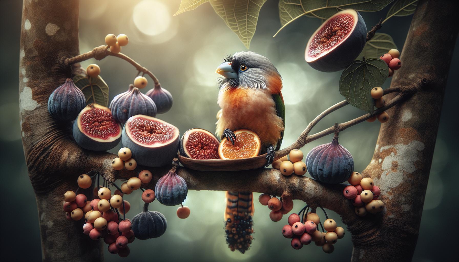 Common Food Sources for Bearded Barbets