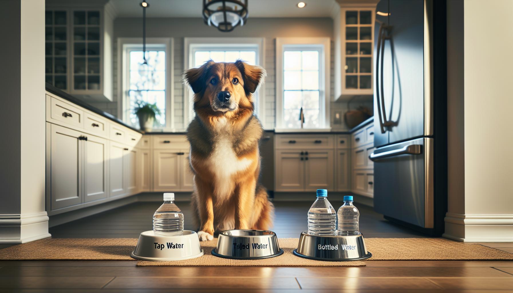 Comparing Bottled Water to Tap Water for Dogs
