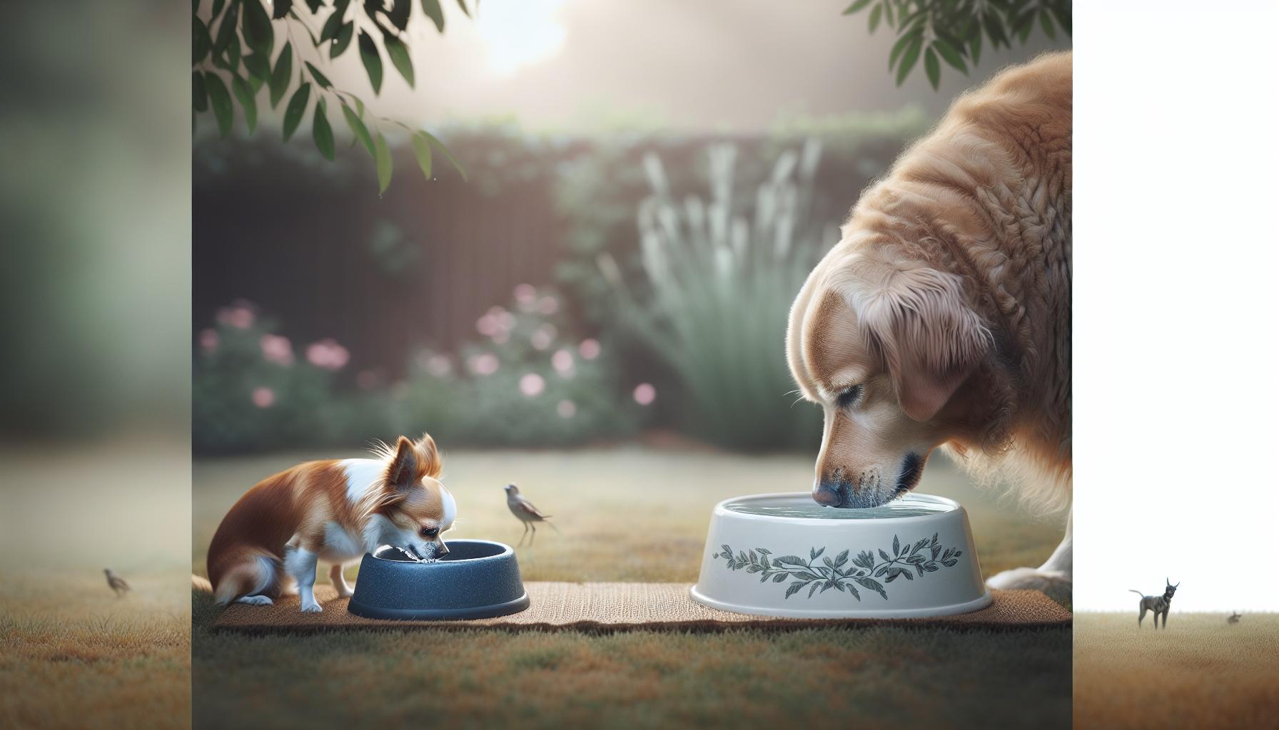 Comparing Dog Breeds: Drinking Habits and Preferences