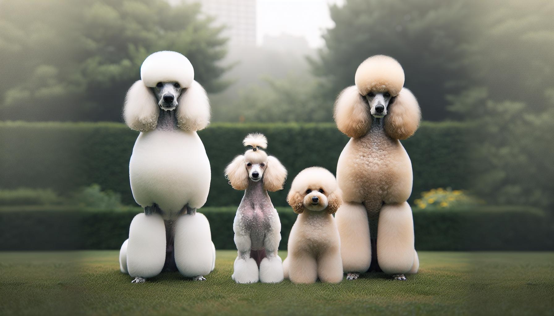 Comparing Standard Poodles to Other Poodle Varieties