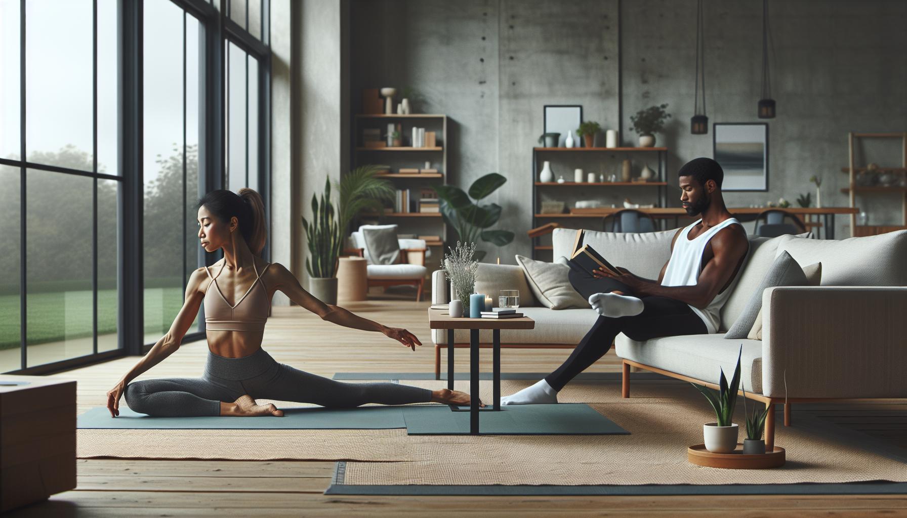 Daily Routine: Balancing Exercise and Rest