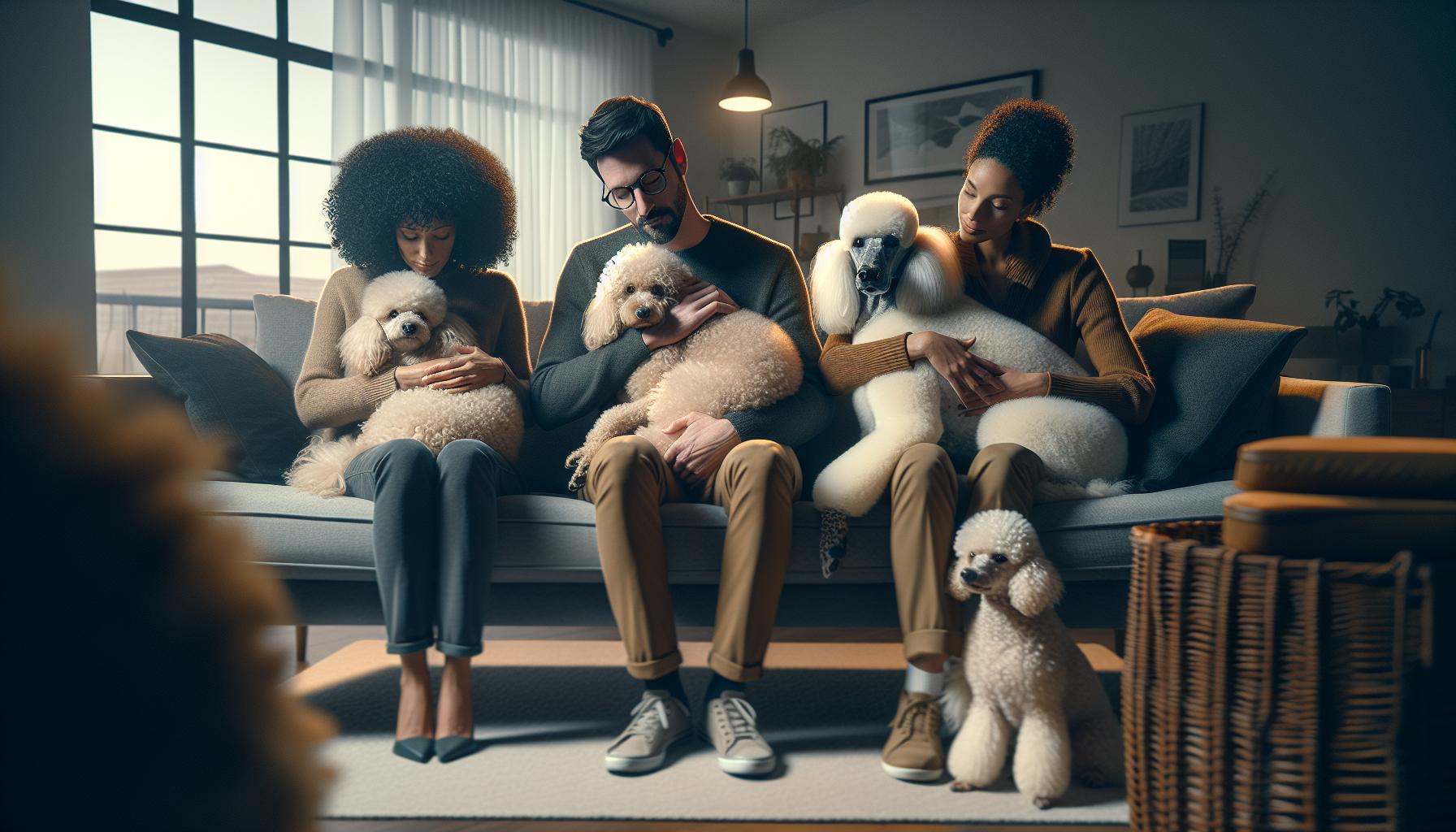 Are Poodles Cuddly? Snuggle Personality & Bonding Traits 3 Differences in Cuddly Behavior: Standard vs. Miniature vs. Toy Poodles