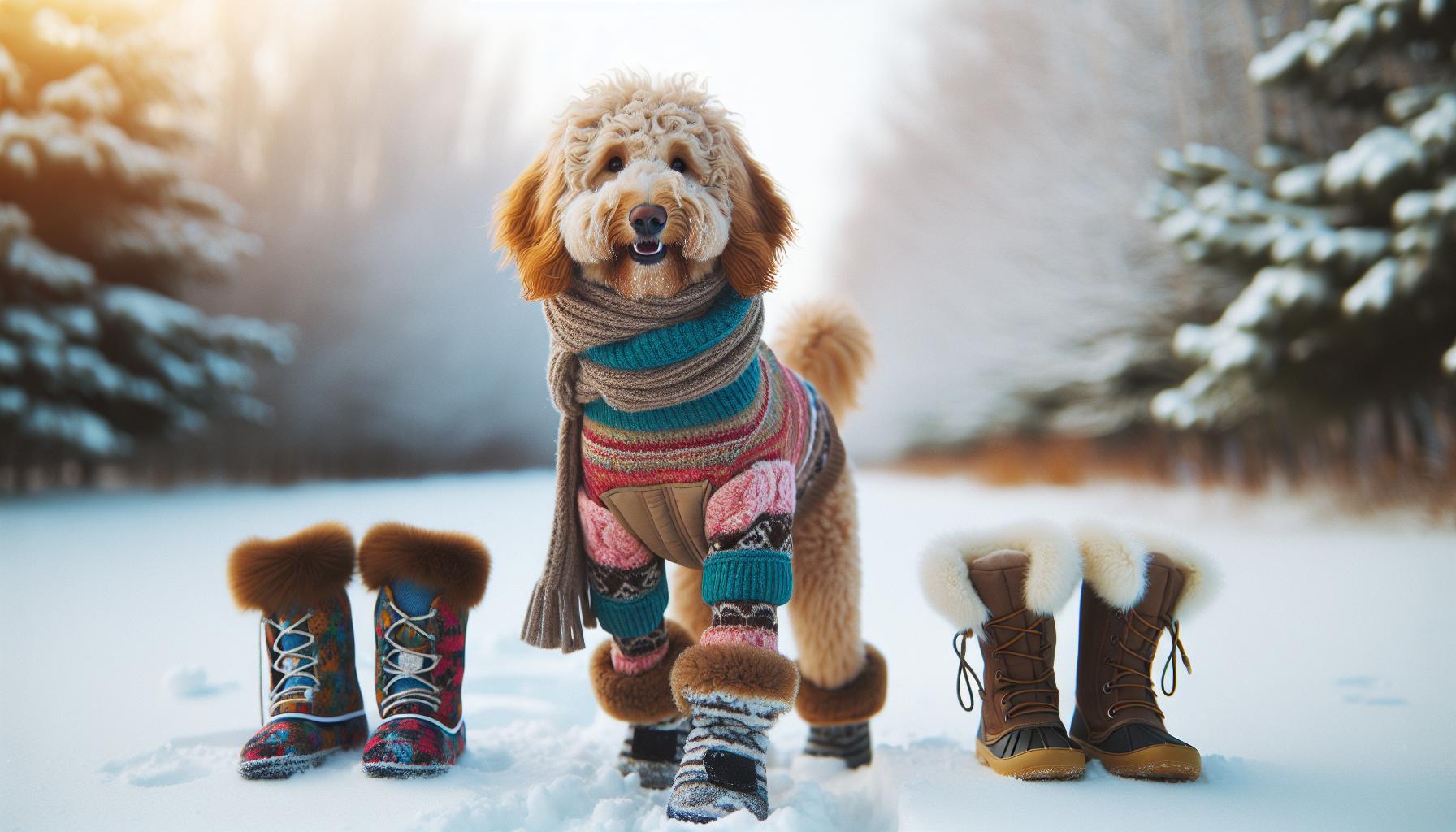 Essential Winter Gear for Labradoodles
