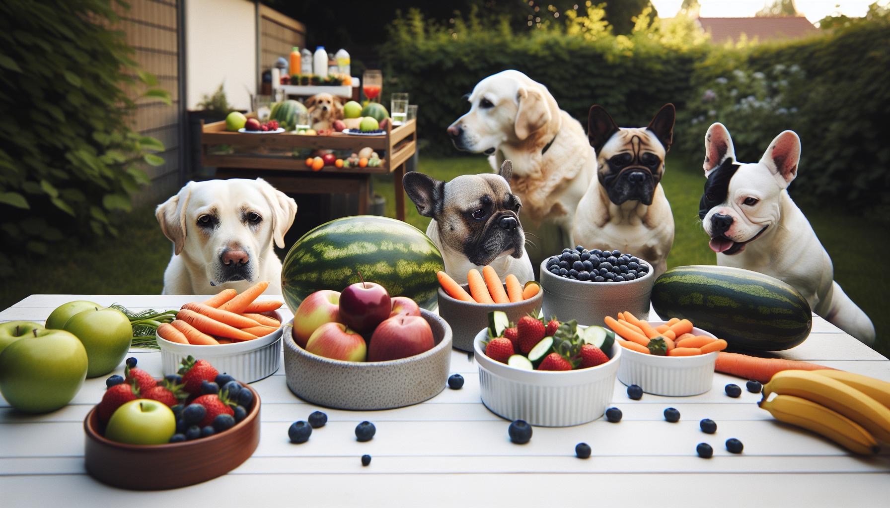 What Can A Dog Drink Besides Water: 7 Vet-Approved Options 2 Fruits and Vegetables Dogs Can Enjoy
