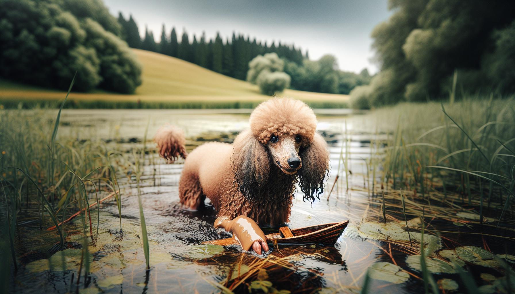 The History of Poodles as Water Dogs