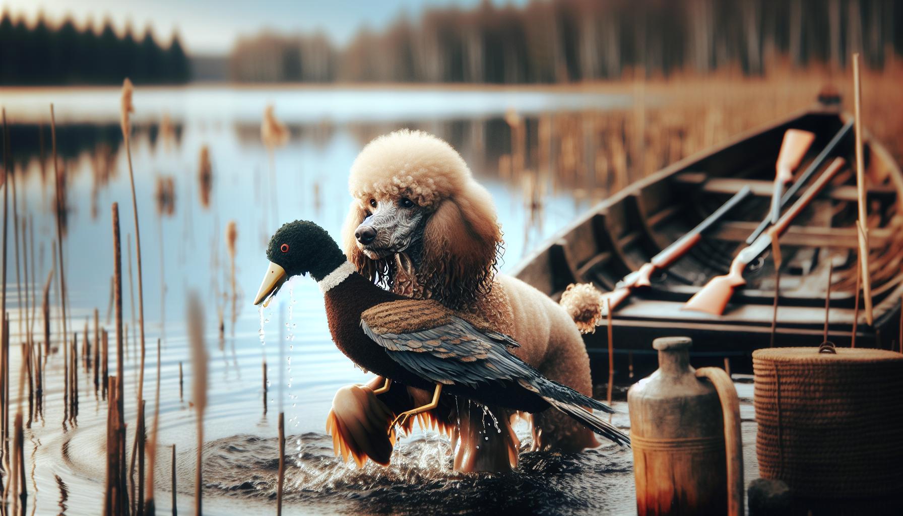 The History of Poodles as Water Retrievers