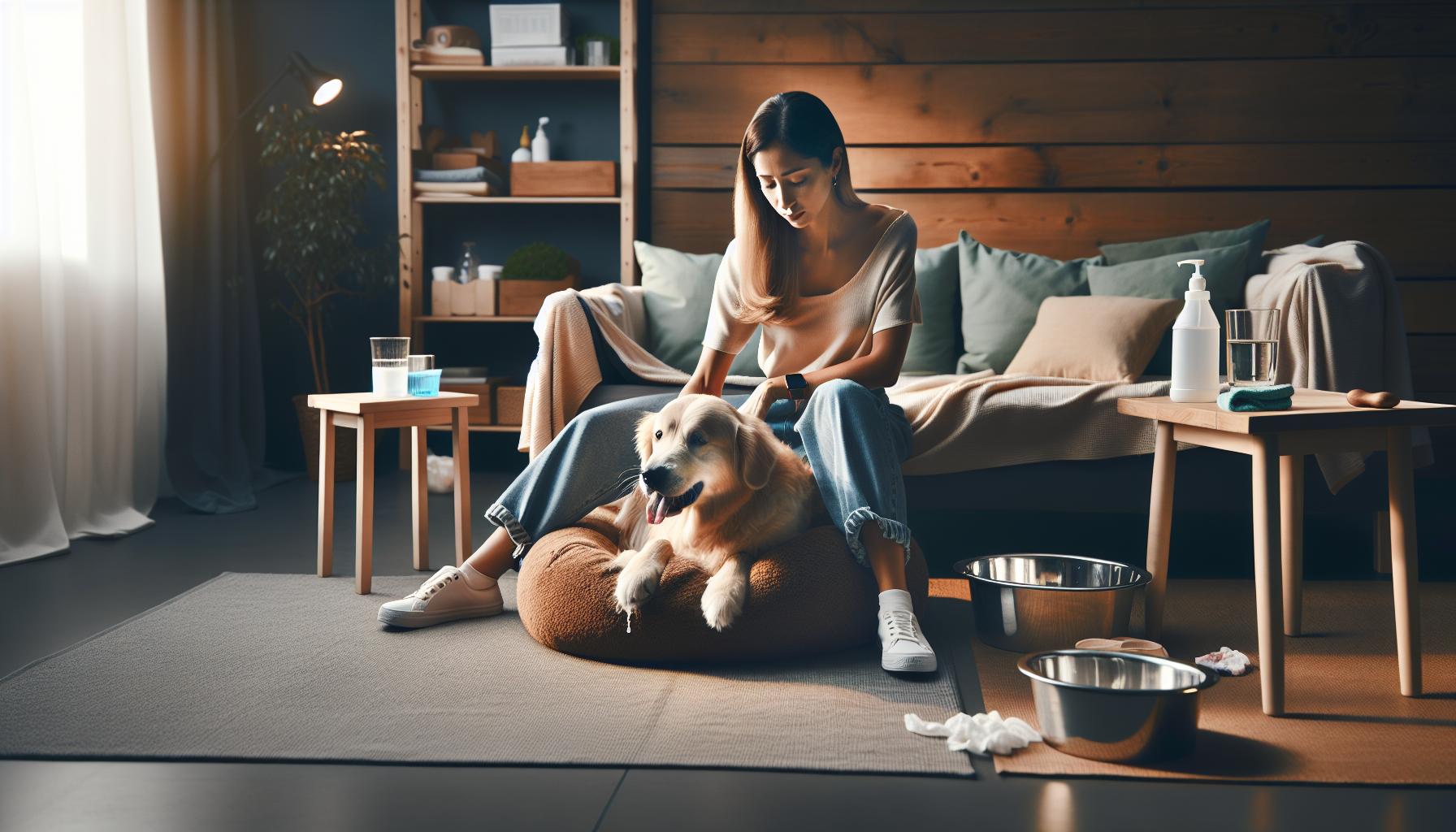 How to Care for Your Dog After Inducing Vomiting