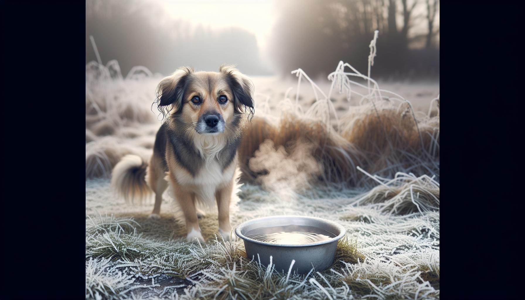How Cold Temperatures Affect Your Dog's Hydration