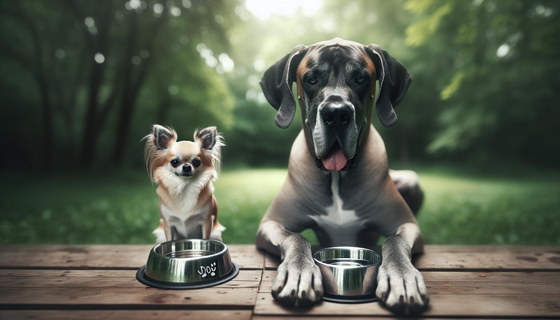 How Dog Size Affects Hydration Requirements