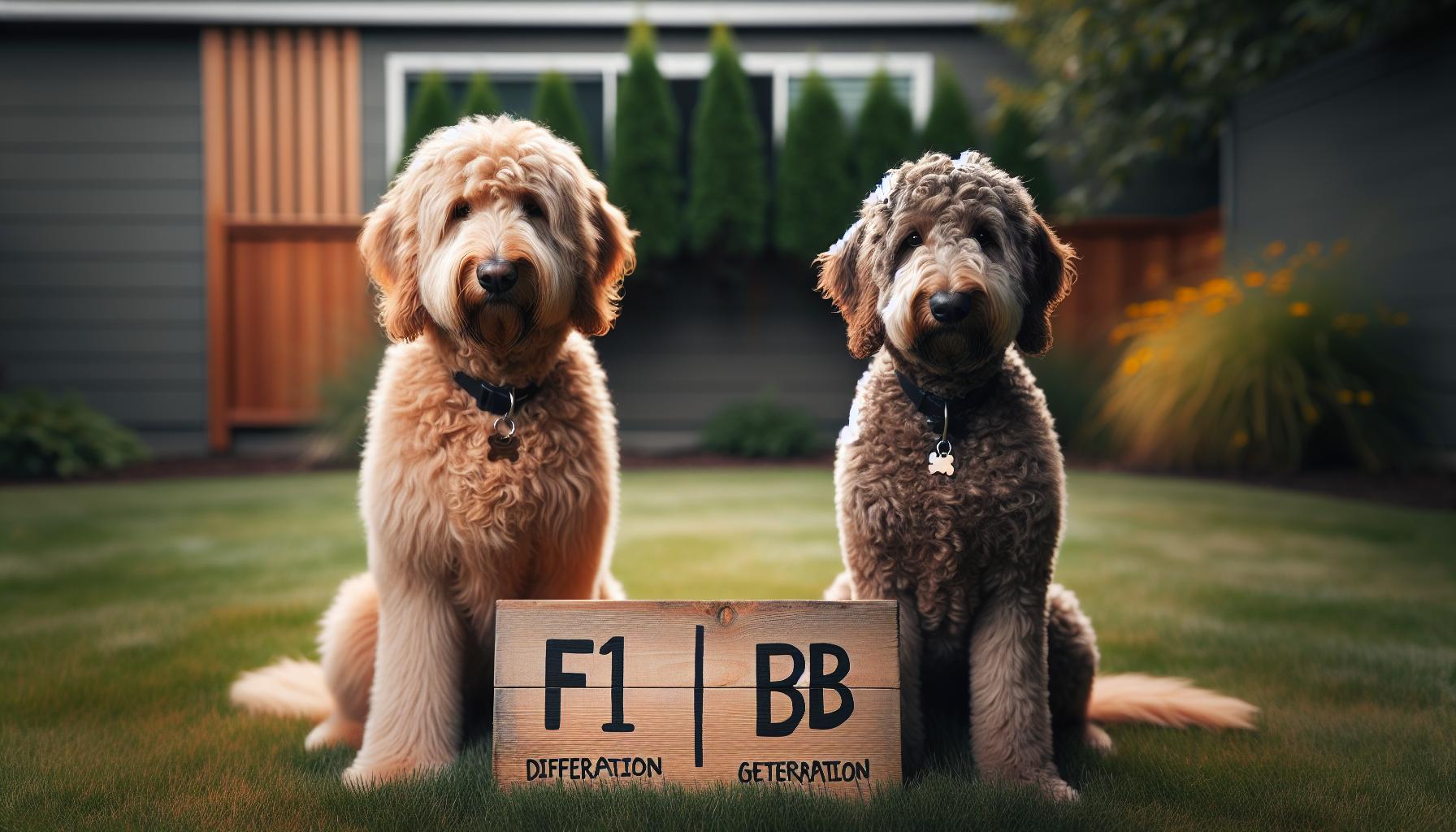 How F1B Labradoodles Differ from Other Generations