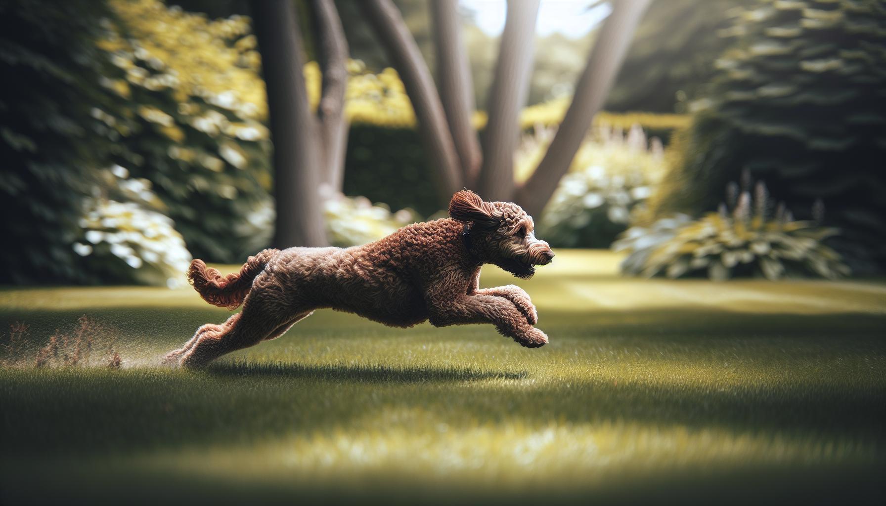 How Fast Do Labradoodles Typically Run?