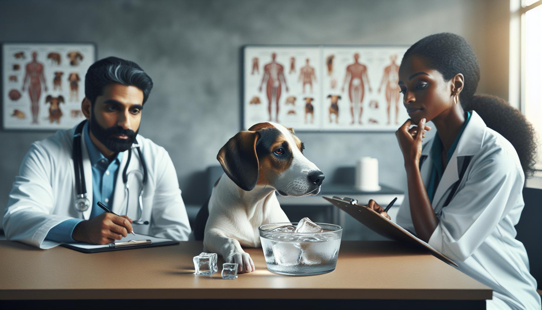 How Ice Water Affects Canine Digestion