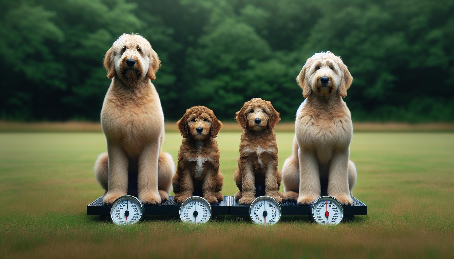 How Labradoodles Fit into Weight Standards