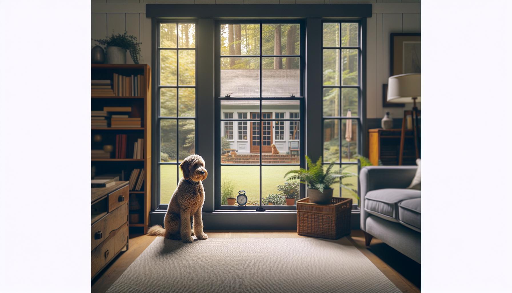 How Long Can Labradoodles Stay Alone?