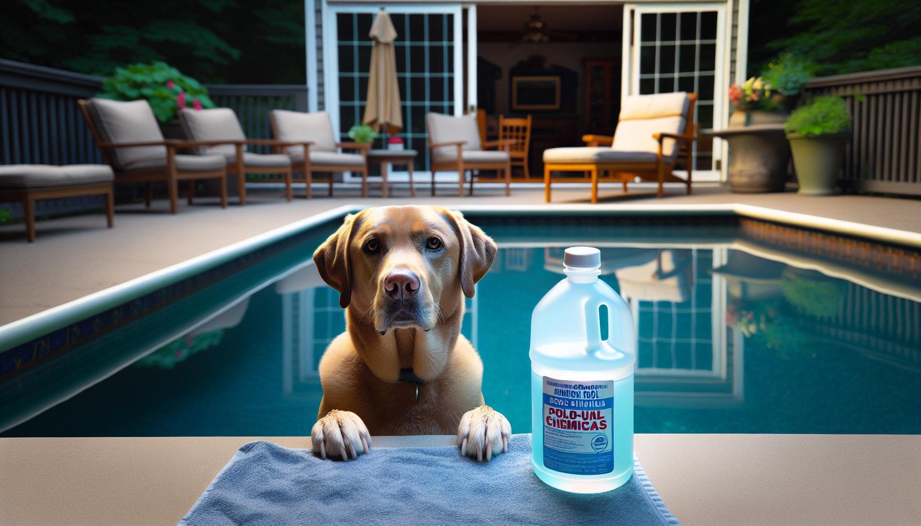 How Swimming Pool Chemicals Affect Dogs