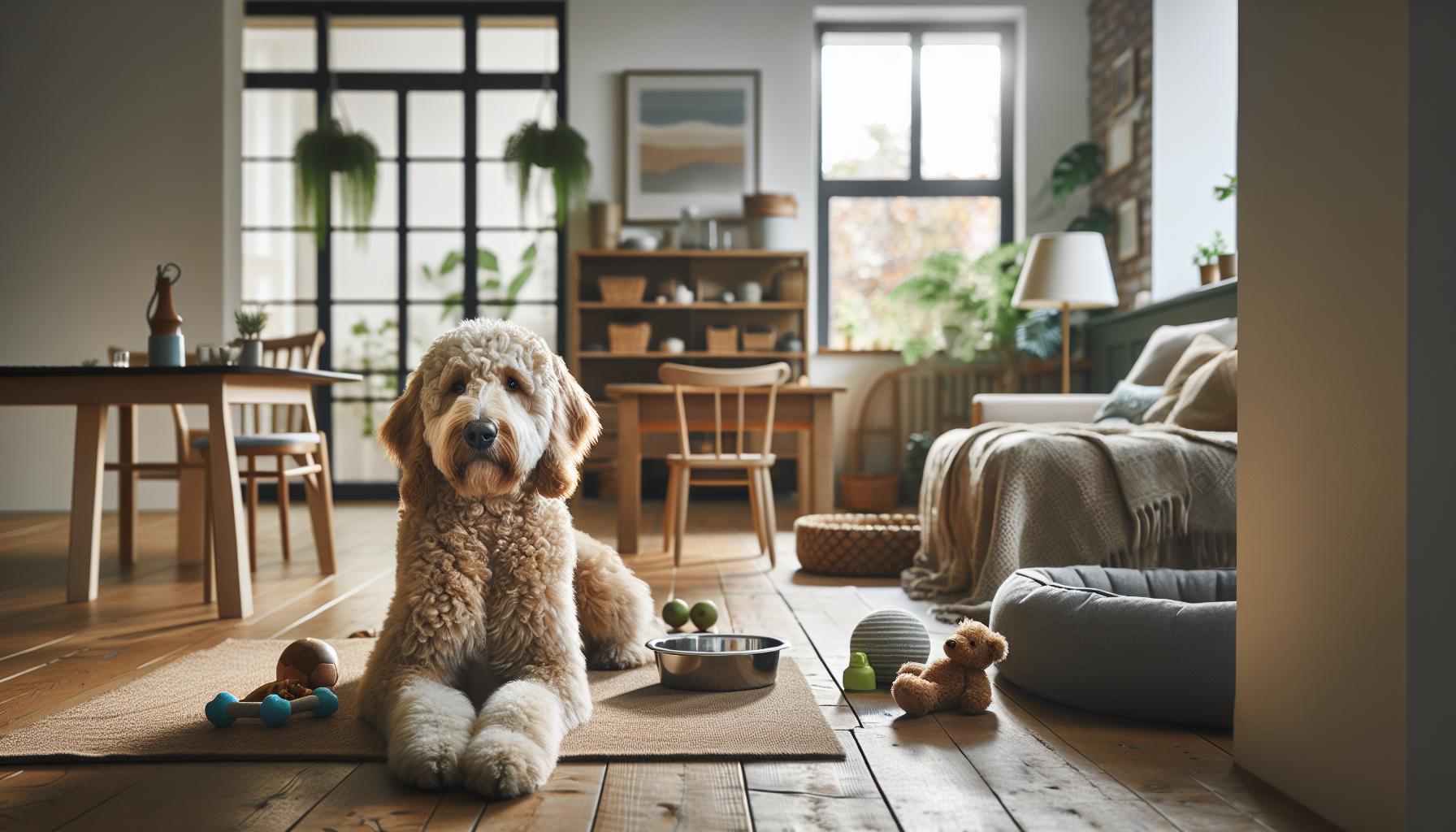 Ideal Age for Leaving Labradoodles Alone
