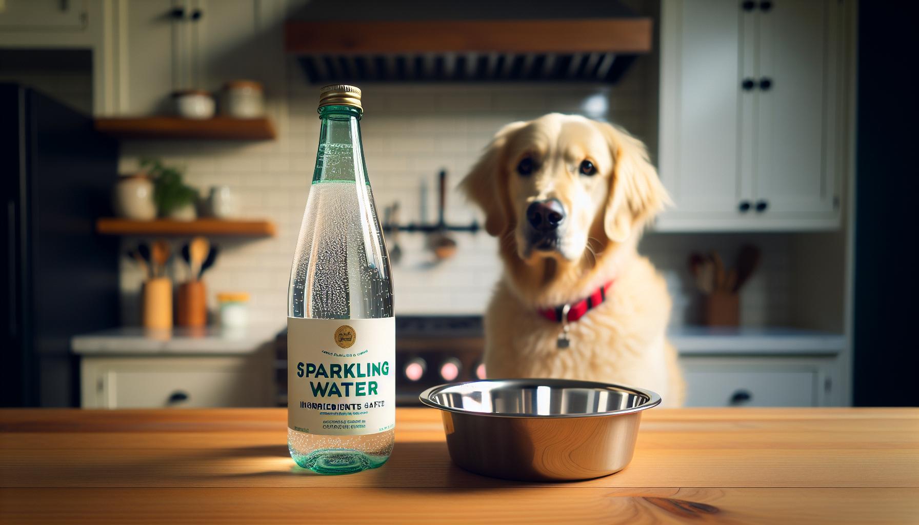 The Ingredients in Sparkling Water: Are They Safe for Dogs?