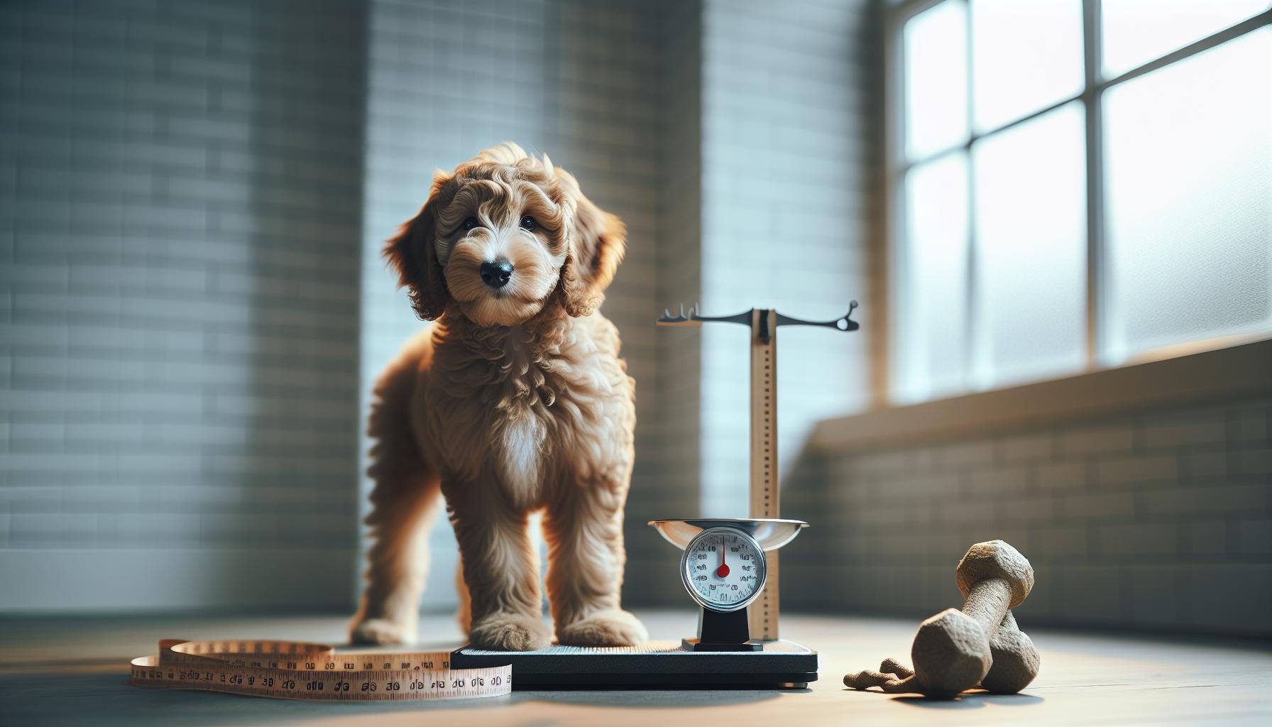 Mini Labradoodle Size and Weight Expectations