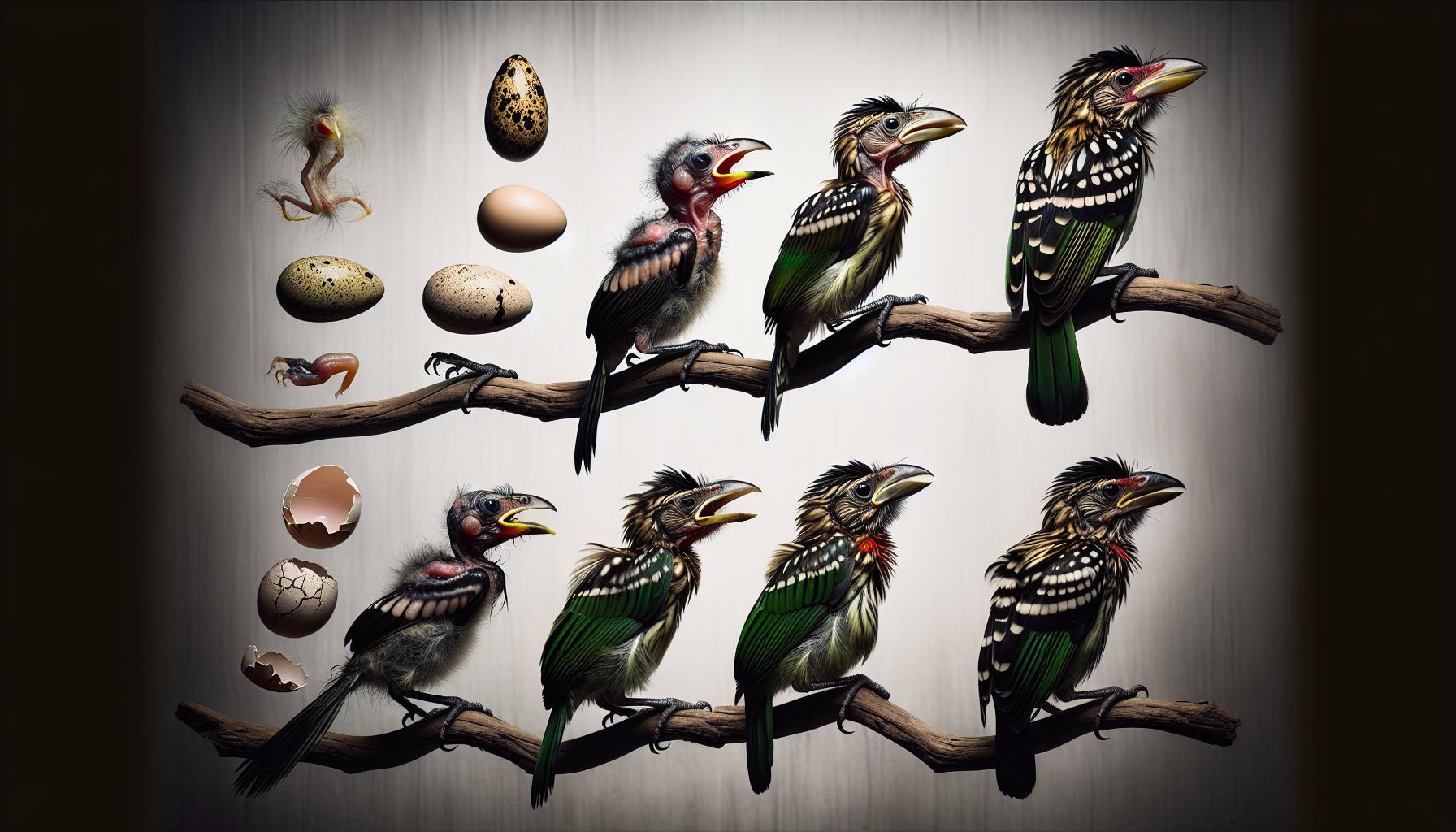 Physical Changes Throughout the Barbet's Growth