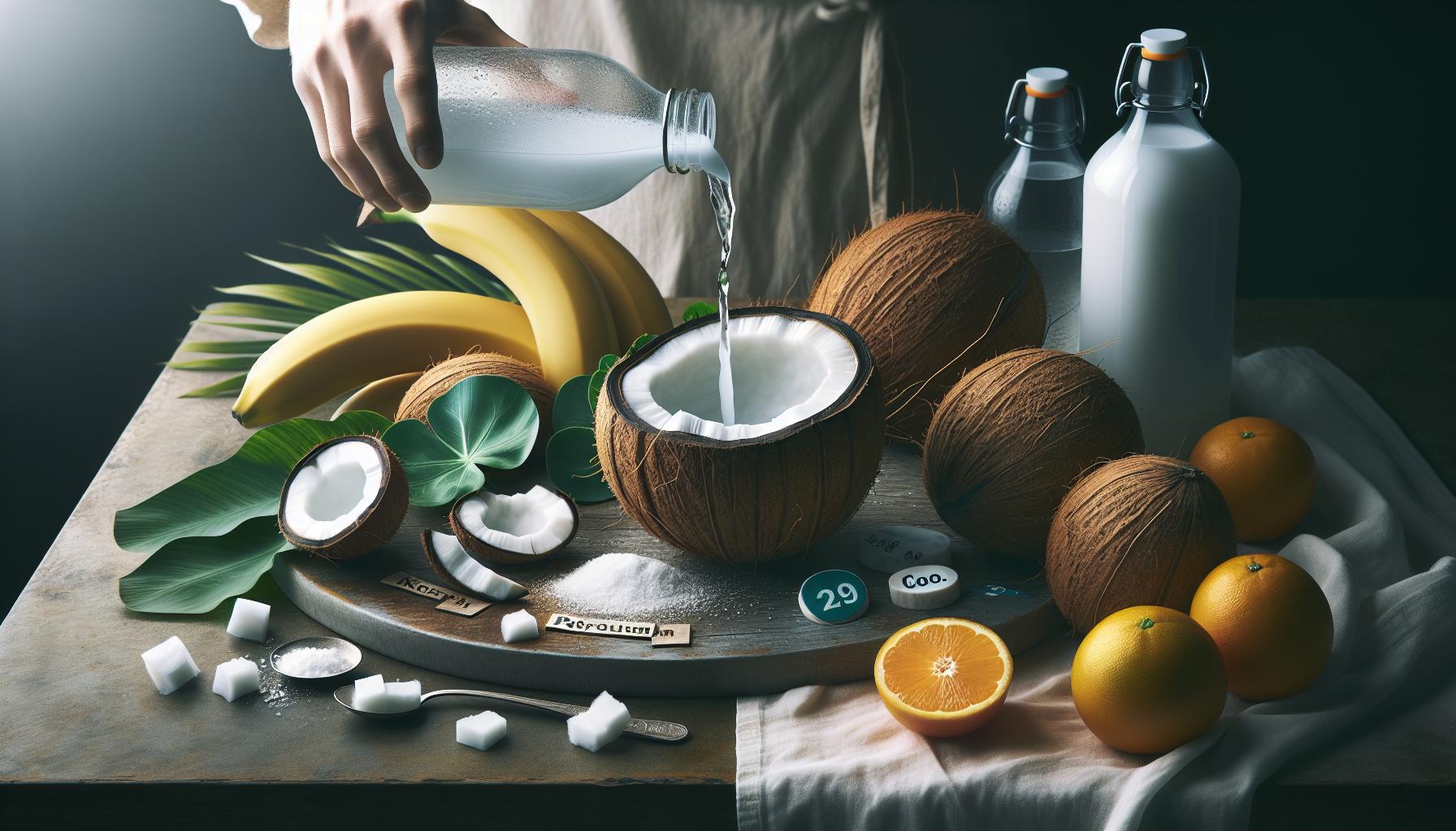 Potassium and Other Essential Nutrients in Coconut Water