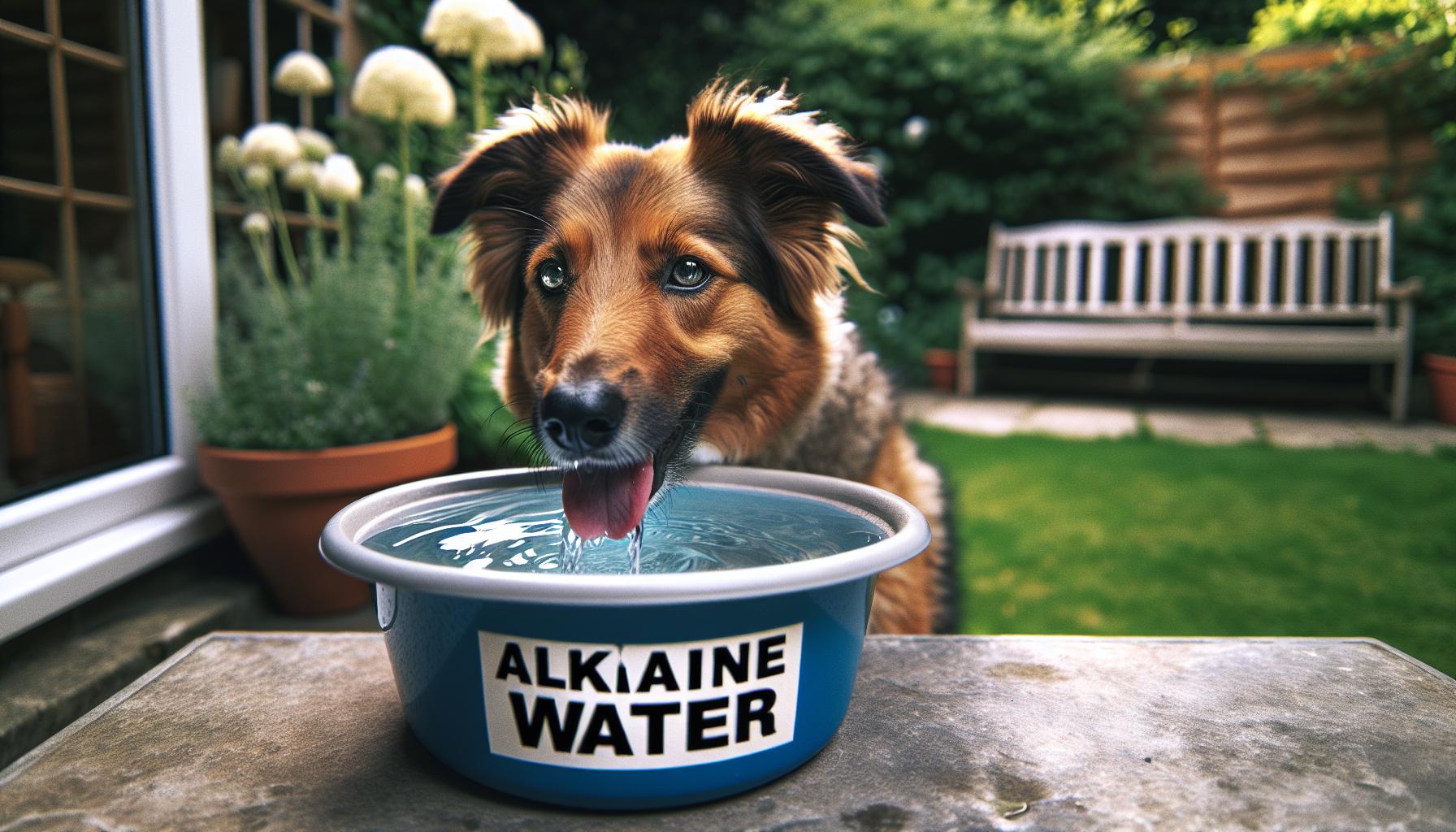 Potential Benefits of Alkaline Water for Dogs