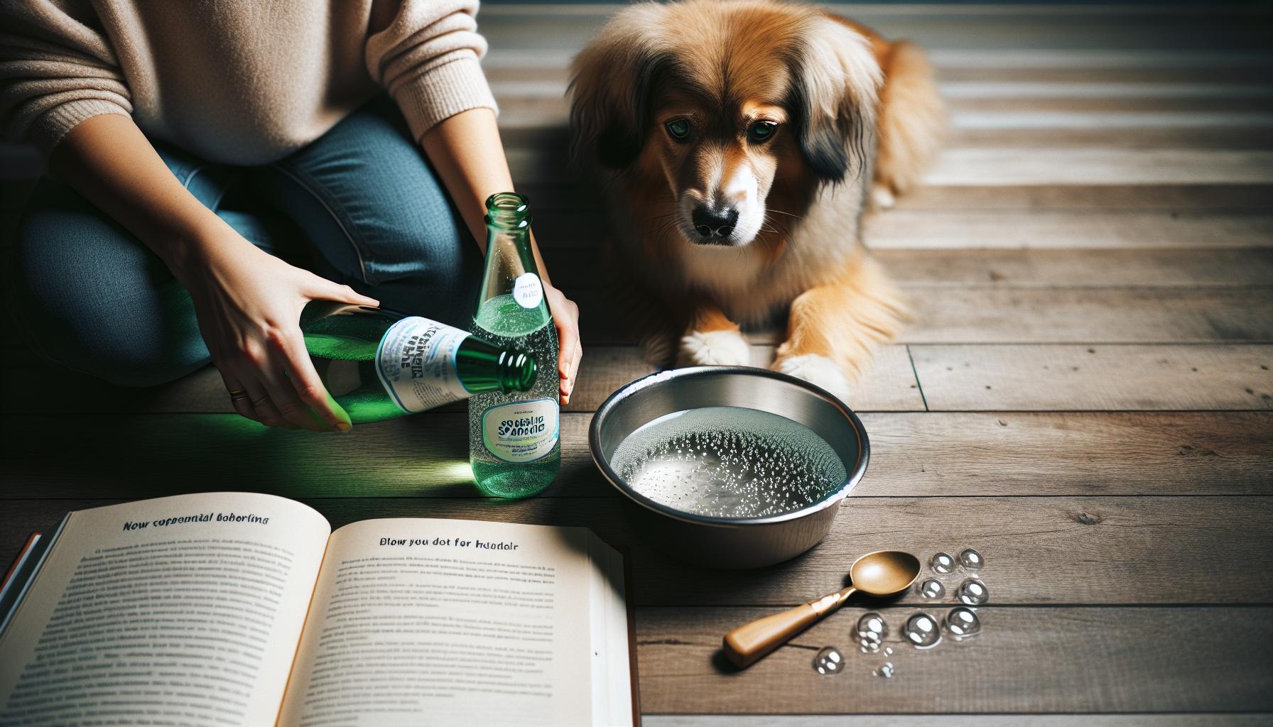 Potential Risks of Dogs Drinking Sparkling Water