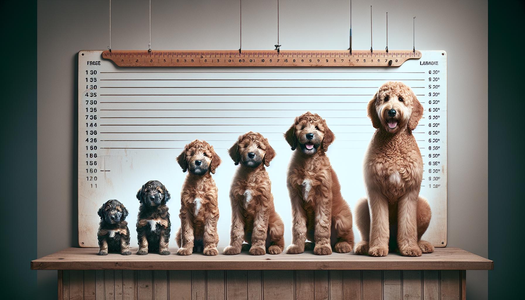 How Big Do F1B Labradoodles Get? Generation Size Guide