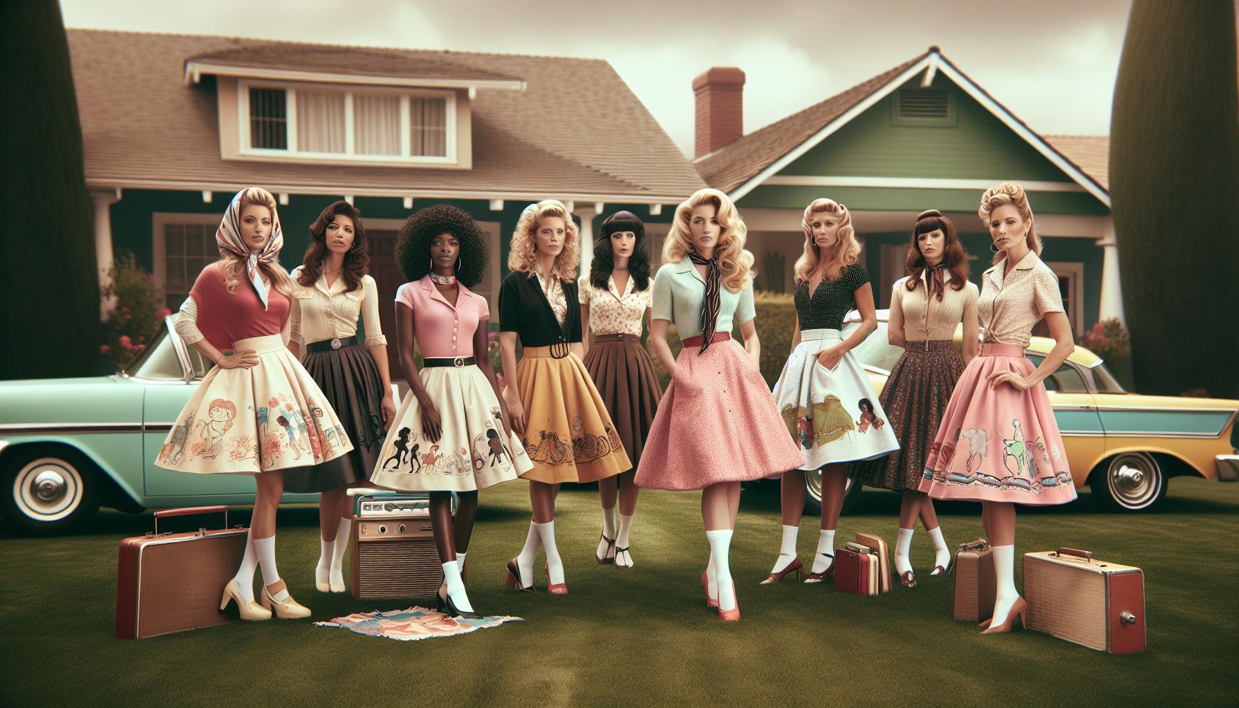 The Rise of Poodle Skirts in the 1950s