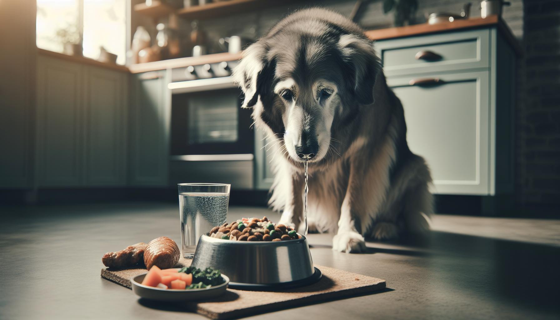 The Role of Diet in Senior Dog Hydration