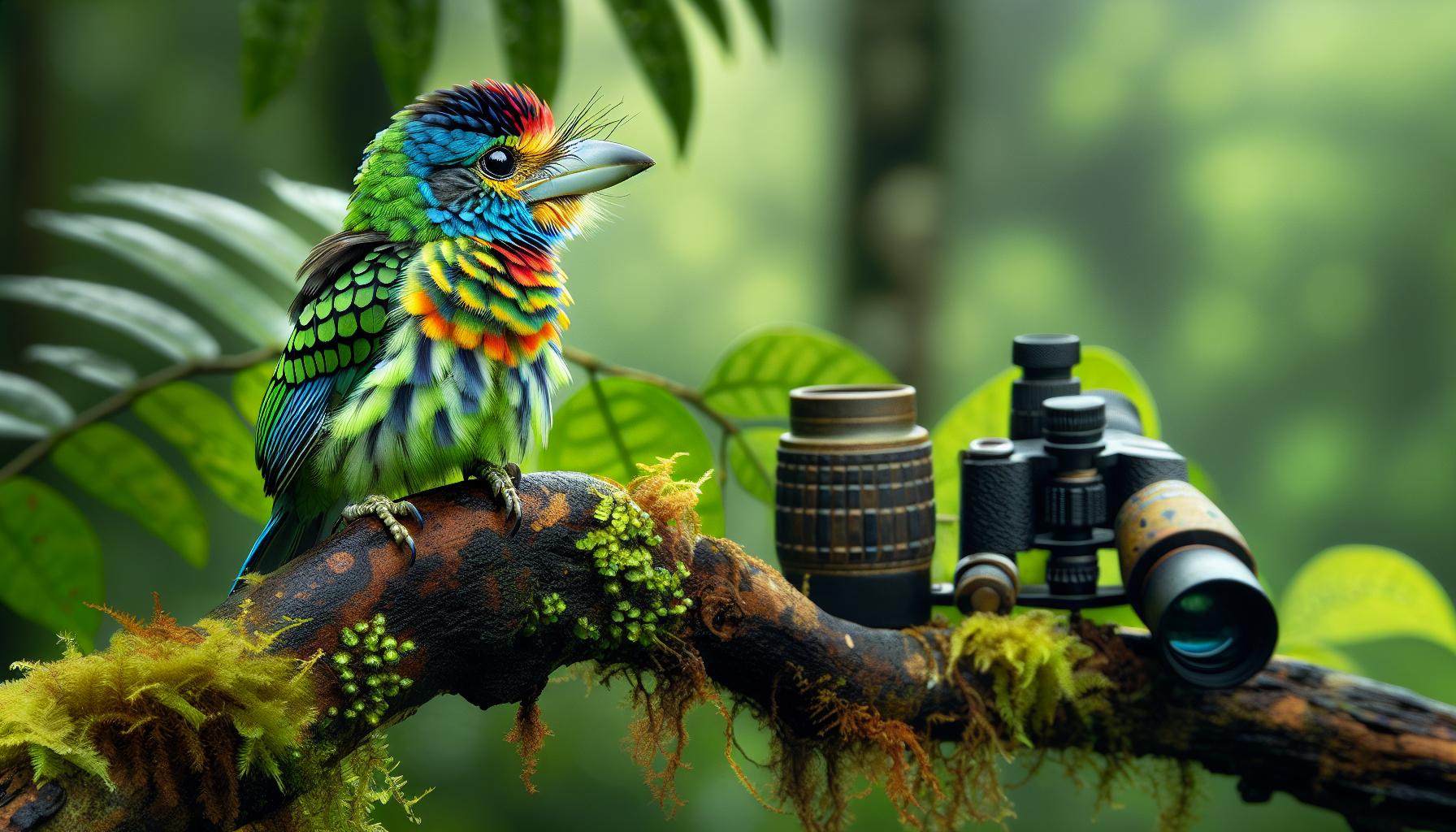 The Role of Plumage in Asian Barbet Identification