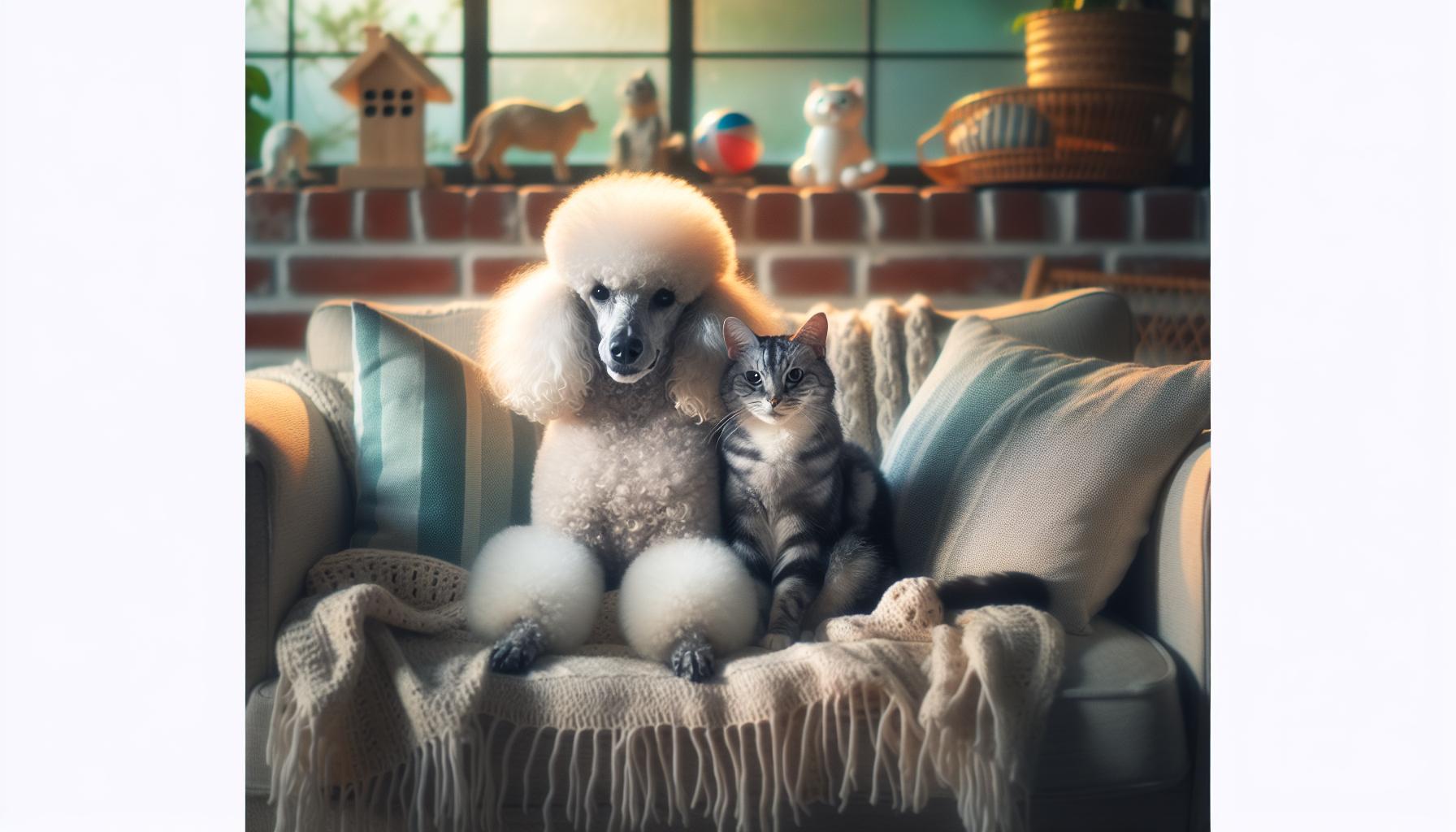 Signs of Compatibility: Poodles and Cats Together