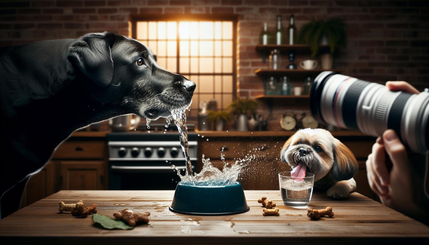 Signs Your Dog is Drinking Too Quickly