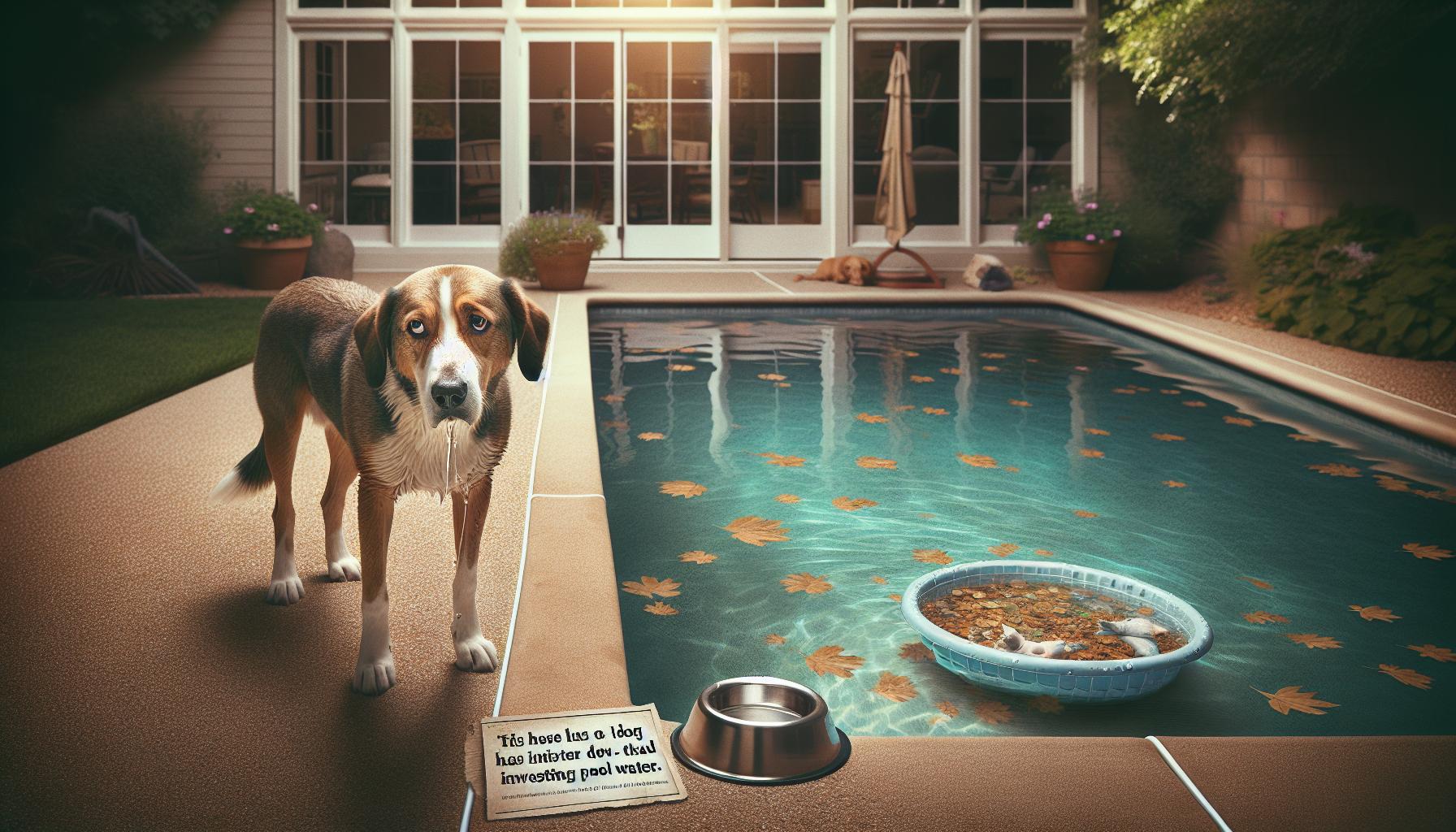 Signs Your Dog Has Ingested Pool Water