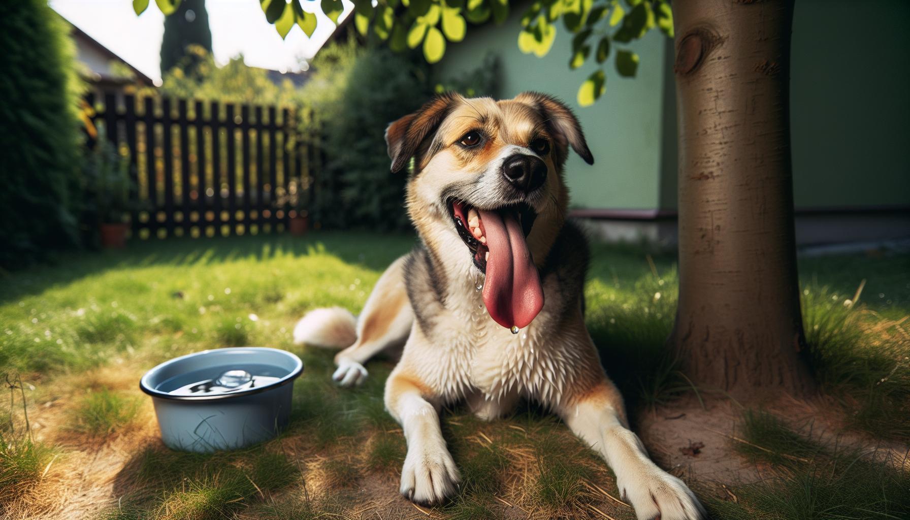 Signs Your Dog May be Too Hot or Dehydrated