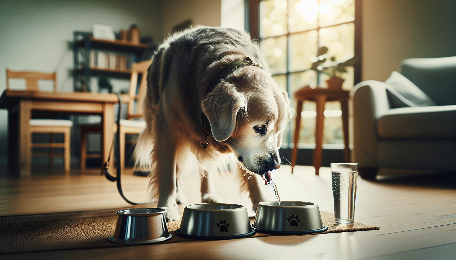 Signs Your Senior Dog Is Drinking Excessively