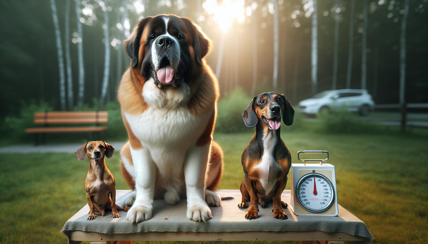 Size and Weight Comparisons of Both Breeds