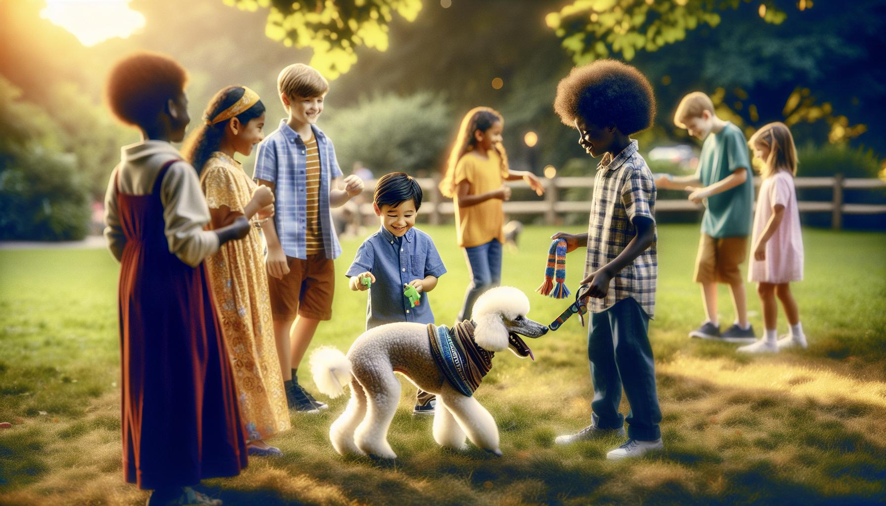 Socialization Tips for Poodles and Kids