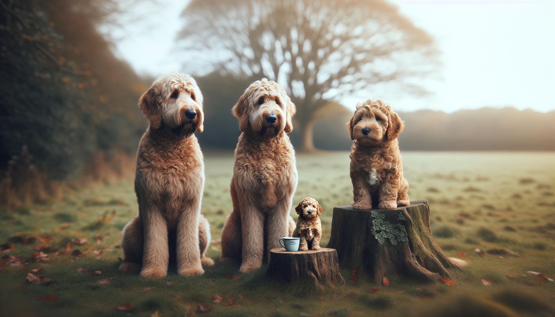 Standard vs. Miniature vs. Medium Labradoodles
