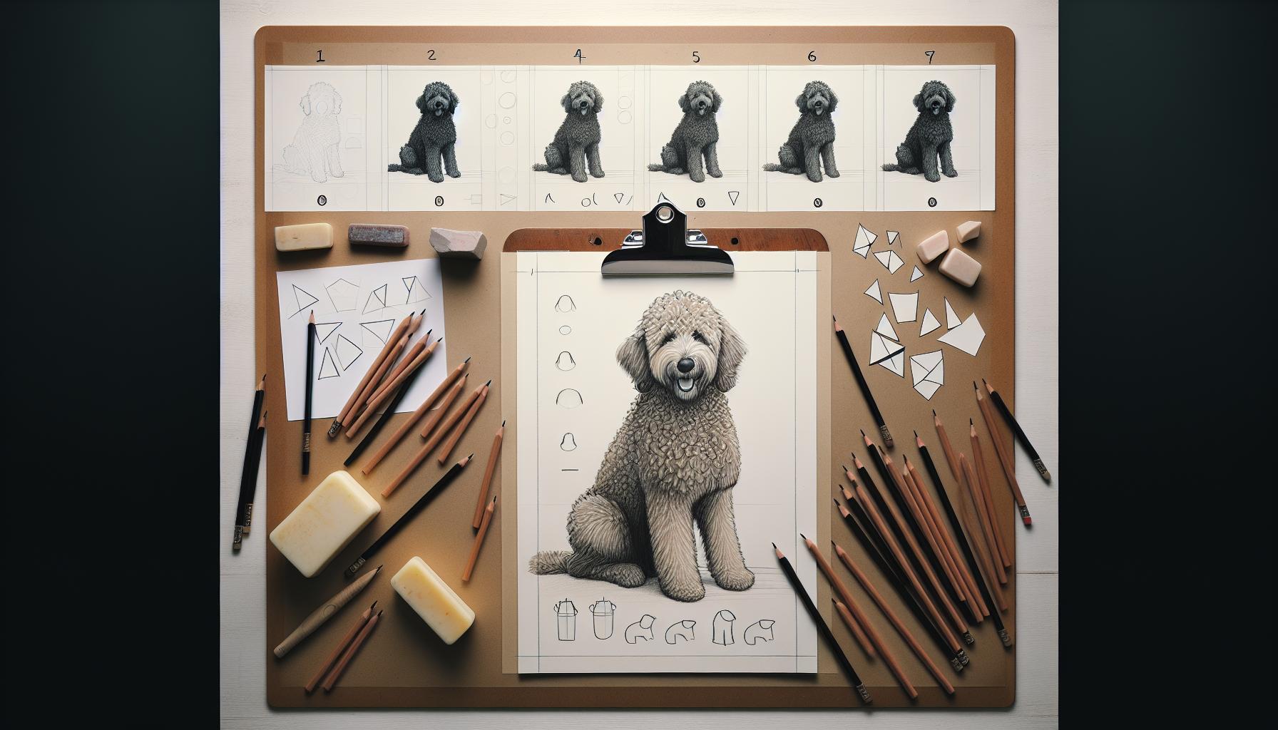 Step-by-Step Guide: Basic Shapes to Start Your Labradoodle