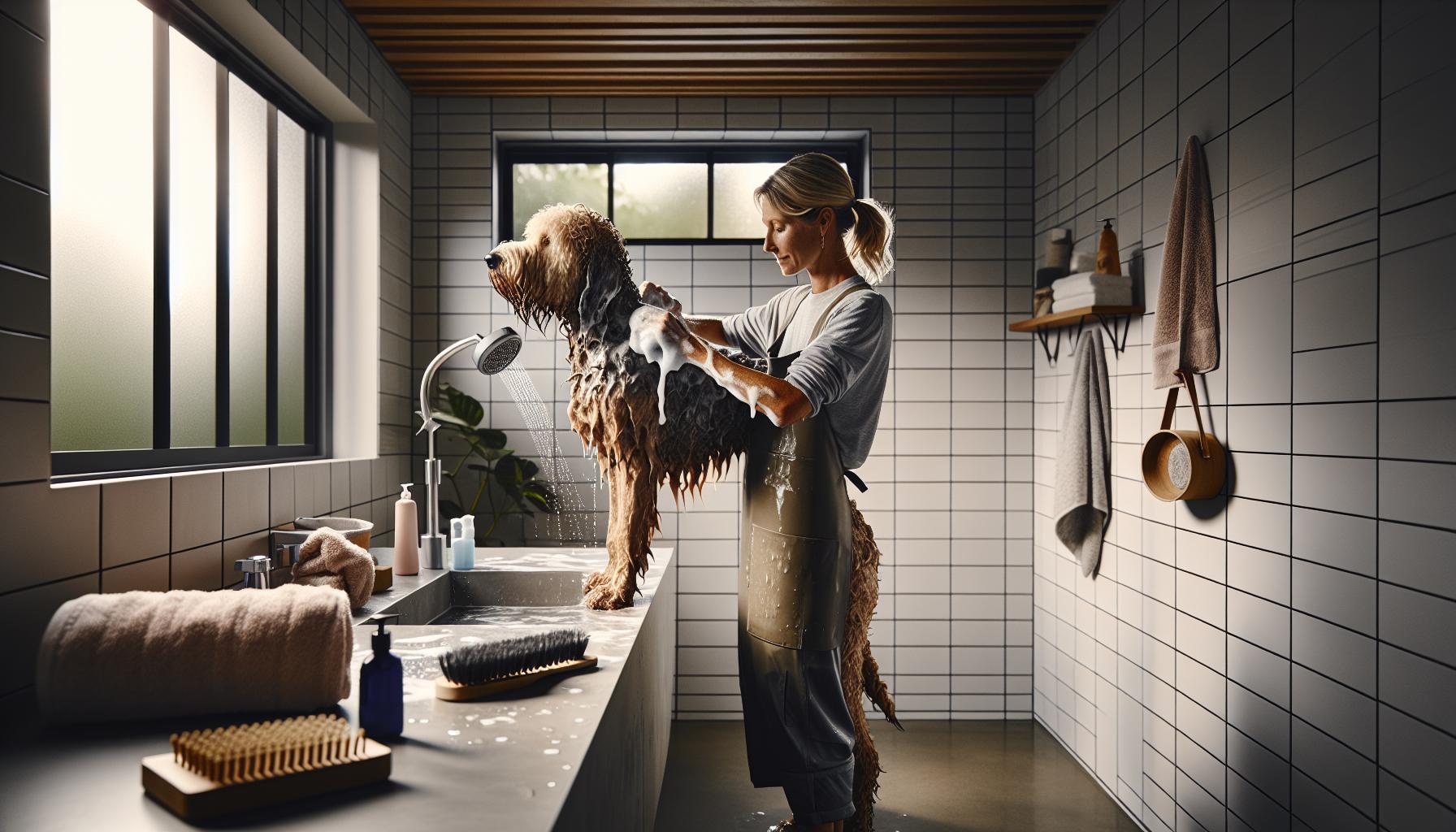 Step-by-Step Guide to Bathing Your Labradoodle